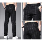 Calça Social Masculina - Xadrez