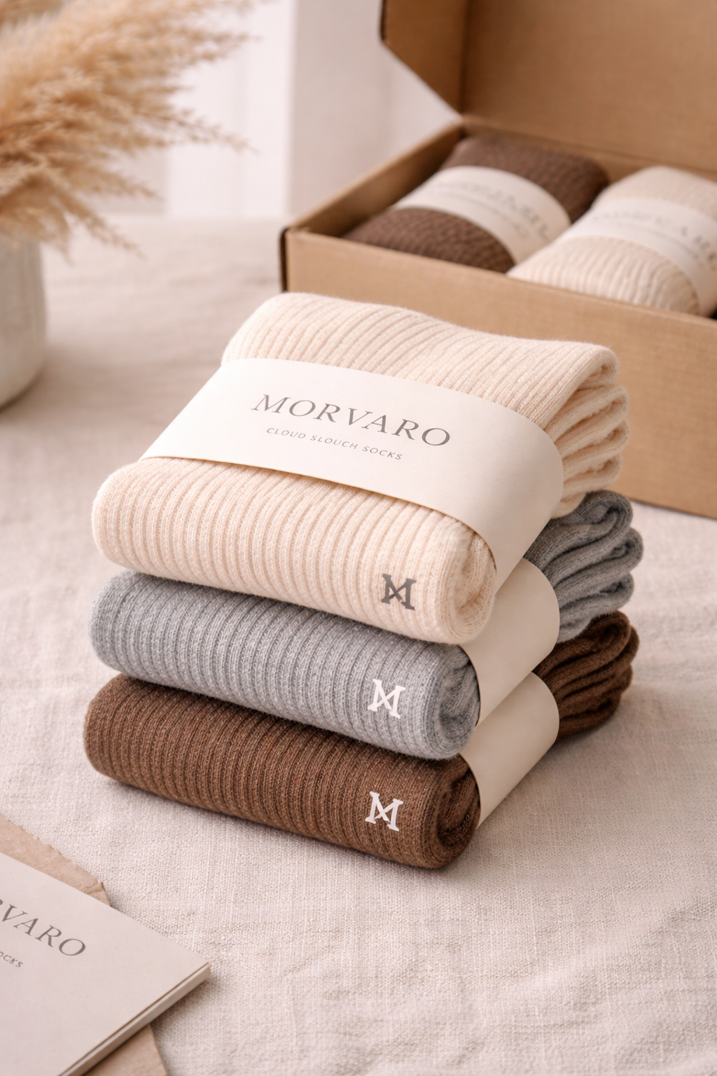 Morvaro Cloud Slouch Socks