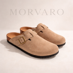 UrbanFlex™ Suede Comfort Clogs