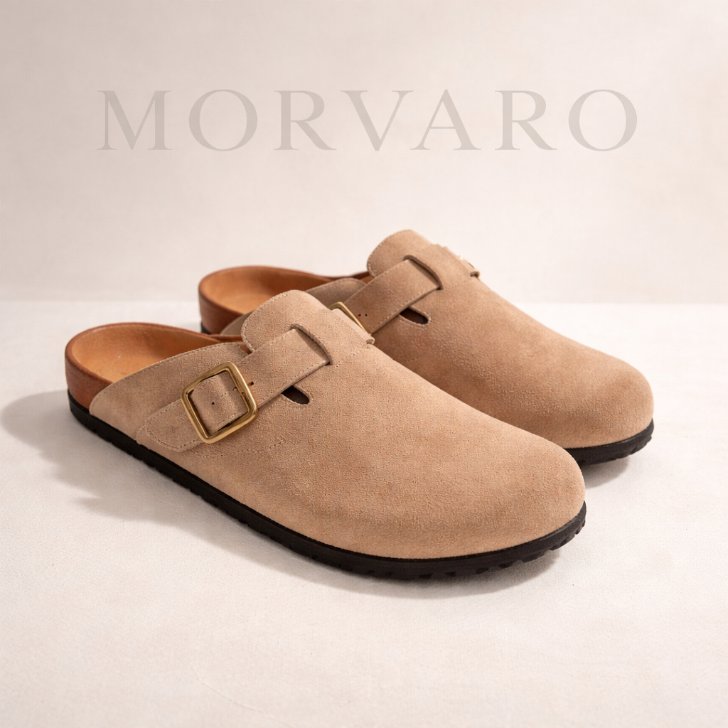 UrbanFlex™ Suede Comfort Clogs