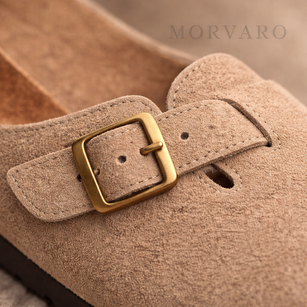 UrbanFlex™ Suede Comfort Clogs