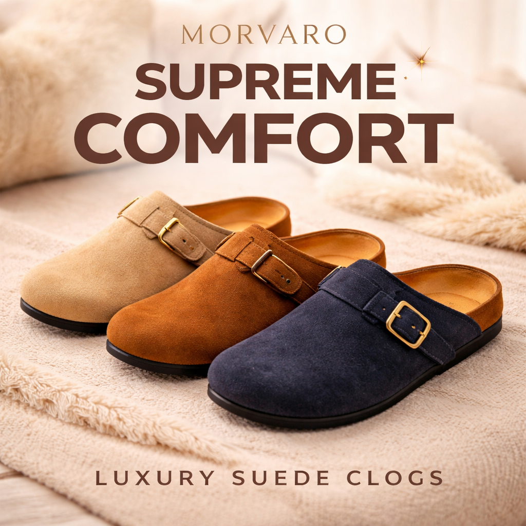 UrbanFlex™ Suede Comfort Clogs