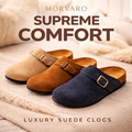 UrbanFlex™ Suede Comfort Clogs