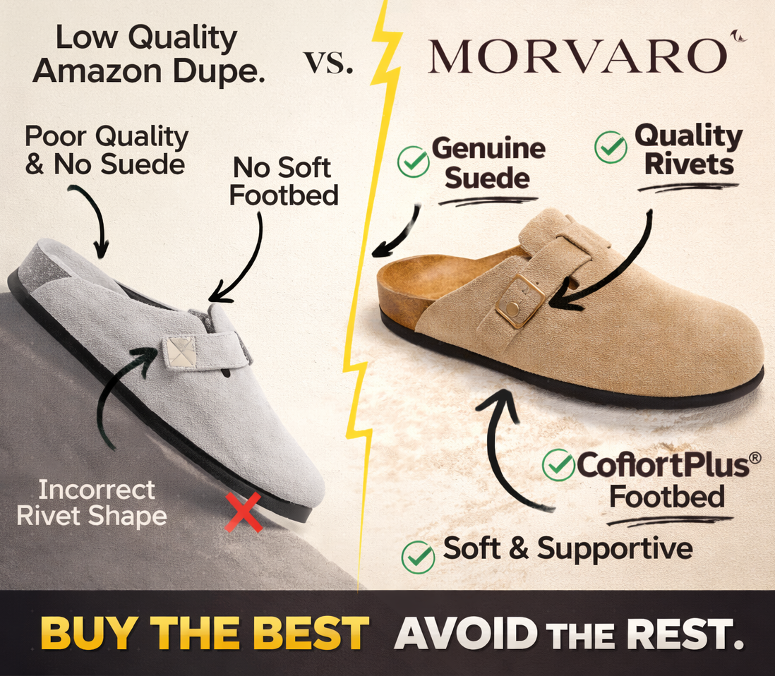 UrbanFlex™ Suede Comfort Clogs