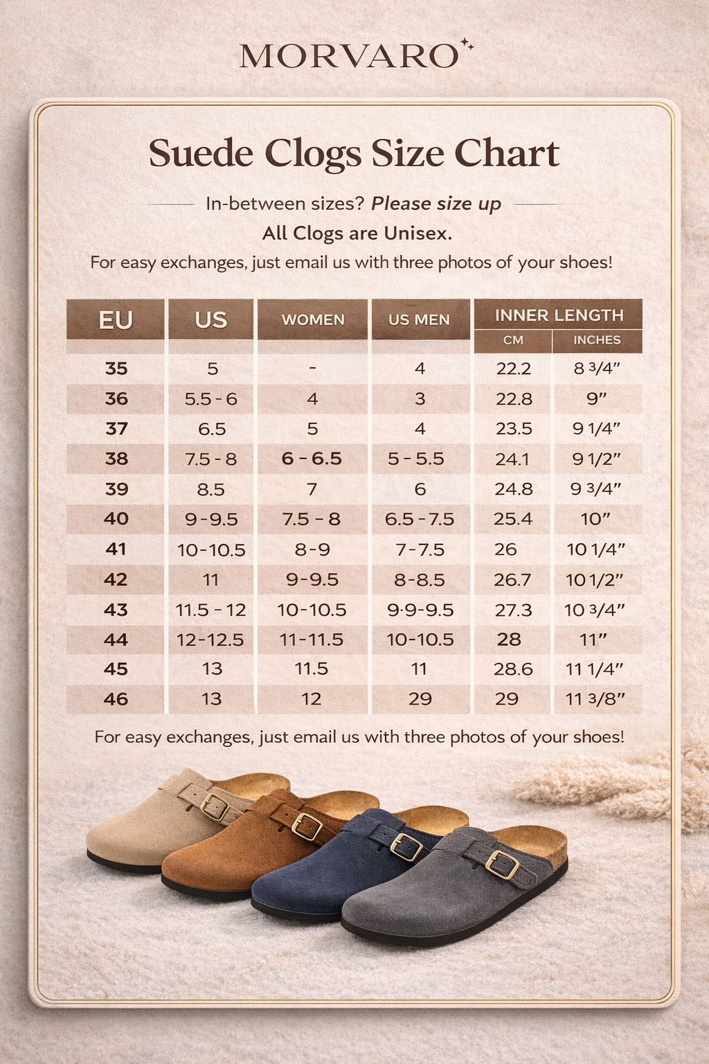 UrbanFlex™ Suede Comfort Clogs