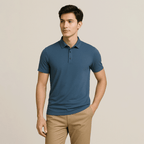 Conjunto - 2 Camisas Polo Seda Gelo