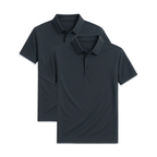 Conjunto - 2 Camisas Polo Seda Gelo