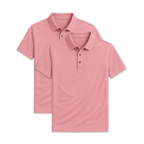 Conjunto - 2 Camisas Polo Seda Gelo